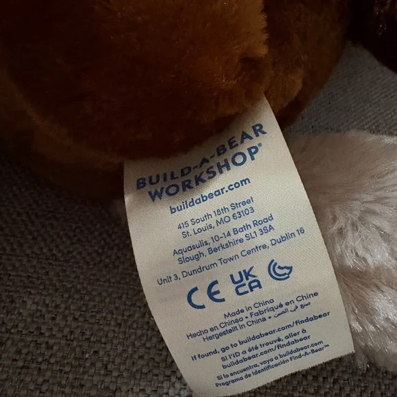 BUILD A BEAR WILEY WOLF THE GREAT WOLF PACK XL PLUSH 18'' WOLF LODGE RESORTS - Picture 7 of 8